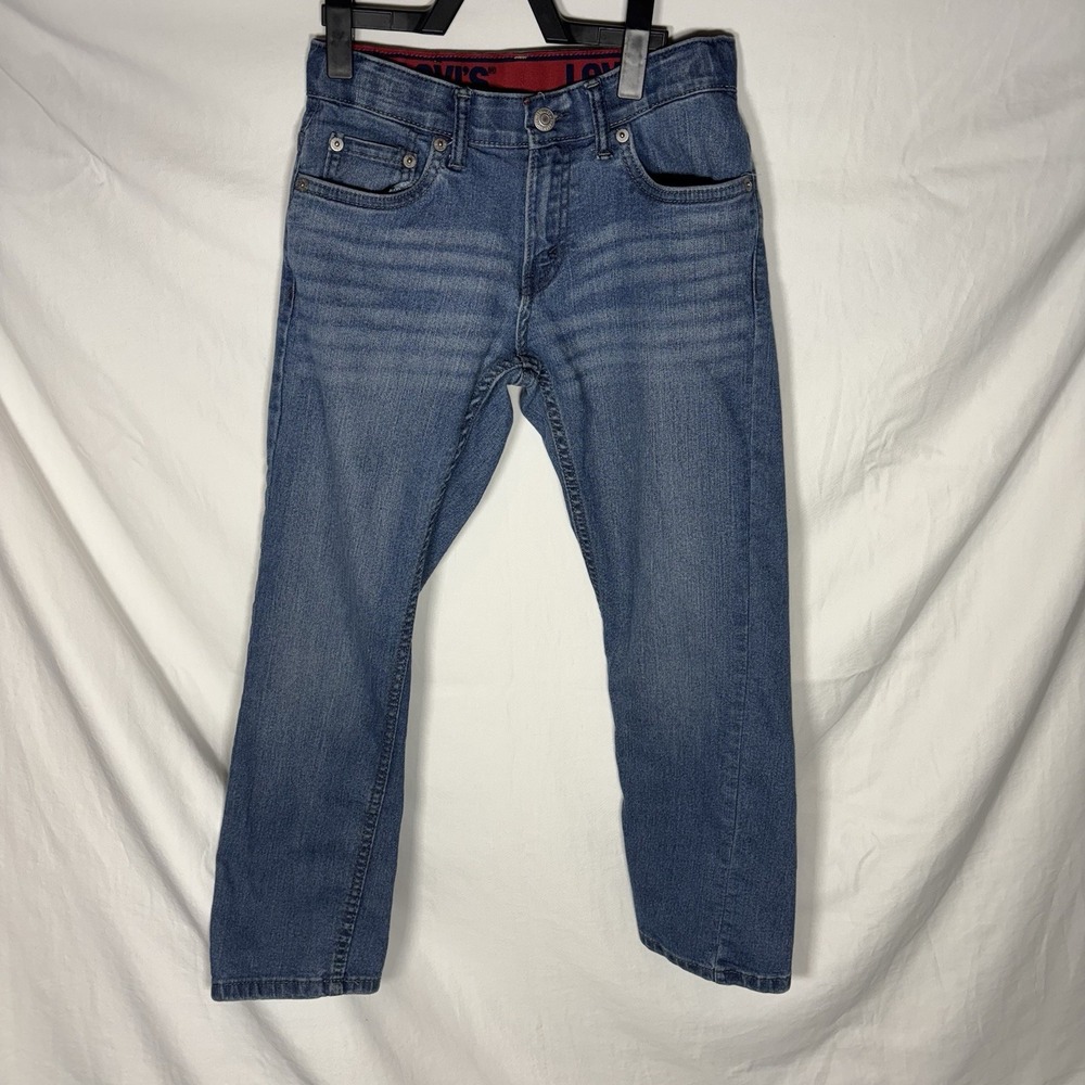 LEVI'S 511 BOYS DENIM JEANS SIZE 8 REGULAR (24X25)ADJUSTABLE WAIST‎